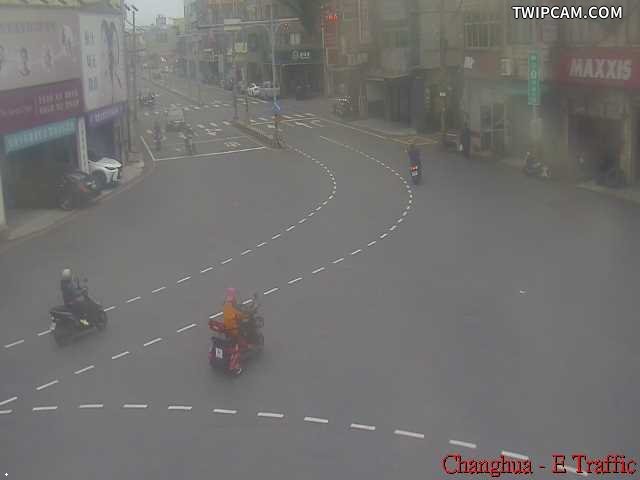 彰化縣道路 鹿港鎮彰鹿路、中正路路口 氣溫22.4℃