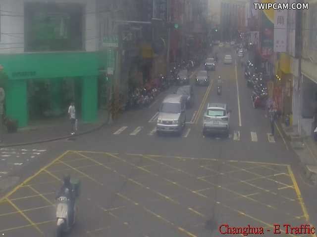 彰化縣道路 員林鎮中山、民權街口（員林火車站）