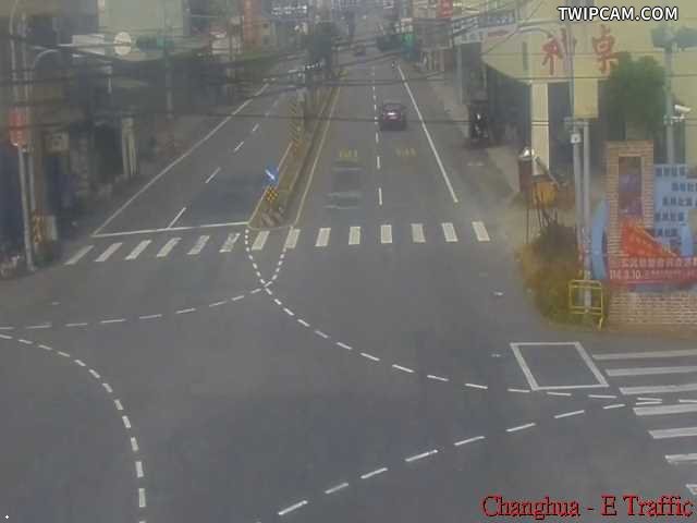 彰化縣道路 秀水鄉彰鹿路與民主街路口