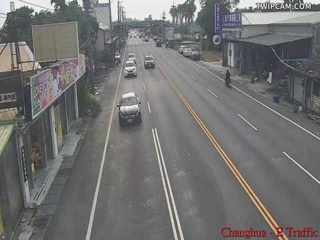 彰化縣道路 溪湖鎮員鹿路東溪國小前
