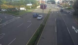 新竹科學園區 園區二路交流道南匝-球機(往研發二) 距離406公尺