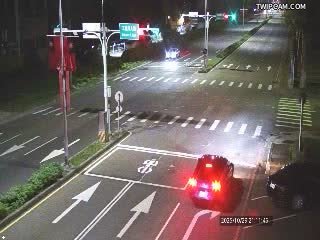 新竹科學園區 園區二路與工業東九路口_球機 距離128公尺