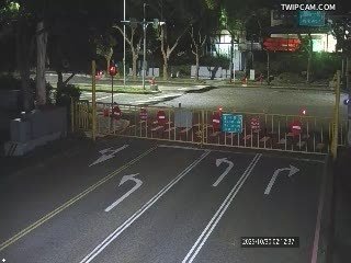 新竹科學園區 湖濱住宅區出入口_球機2(柵門內) 距離633公尺