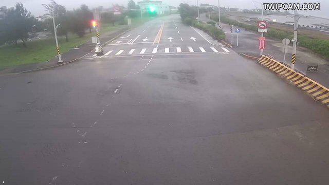 新竹市道路 台68與榮濱路(往南寮) 距離1.7公里