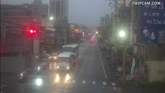 新竹市道路 東大路與西濱路(往市區) 距離1.6公里