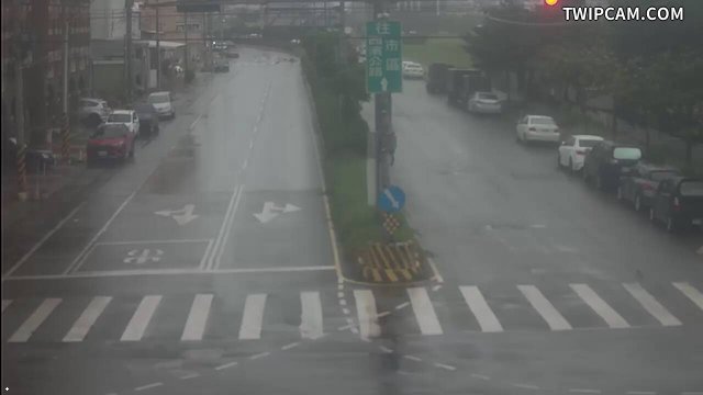 新竹市道路 天府路與海濱路(天府路往東) 距離959公尺