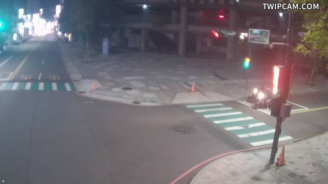 新竹市道路 西大路與民富街(西大路往東) 距離281公尺