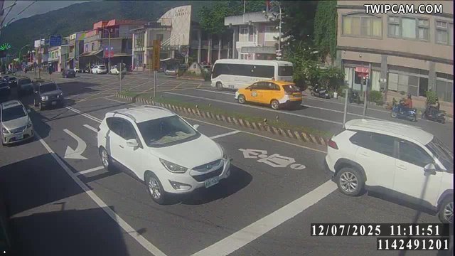宜蘭縣道路 國5交流道沿線 二城派出所往交流道 頭城鎮青雲路一段、二城路口(5)-往南下全景 距離3.7公里