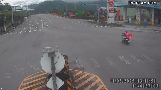 宜蘭縣道路 台2線 龍德工業區 蘇澳鎮蘇濱路二段、自強路口-1(5)-路口全景(蘇濱、自強) 距離2.3公里