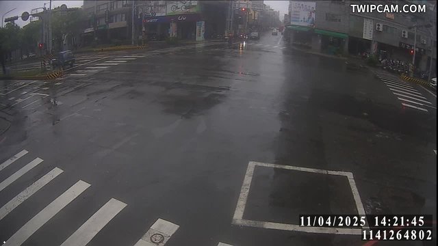 宜蘭縣道路 台7丙線 羅東市區 羅東鎮純精路二段、中山路三段口(5)-全景(往中山、純精路) 距離1.3公里