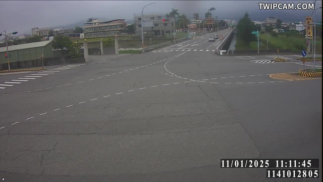 宜蘭縣道路 台9線 宜蘭市黎霧橋北端-1(6)-往宜市七張路方向全景 距離1.6公里