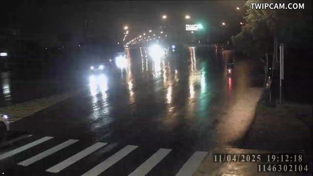 宜蘭縣道路 台9線 五結鄉中正路三段、蘭陽大橋南端路口(6)-全景(往宜蘭) 距離1.9公里