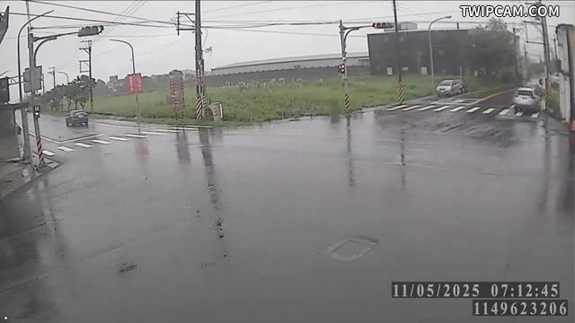 宜蘭縣道路 196縣道 孝威派出所 五結鄉五結路二段、孝威路口(6)-全景(往五結路一段) 距離2.1公里