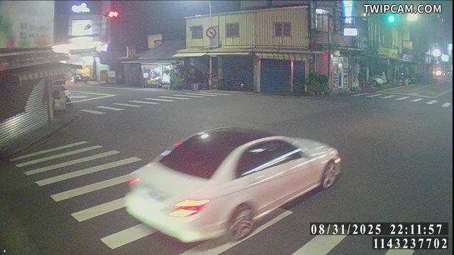 宜蘭縣道路 196縣道 五結鄉五結路二段、五結中路二段口(6)-全景(往自強路)