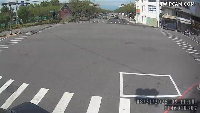 宜蘭縣道路 宜蘭運動公園 宜蘭市中山路一段、公園北路口(6)-往健康路全景