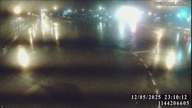 宜蘭縣道路 南方澳漁港 蘇澳鎮江夏路、跨港路口(6)-跨港大橋全景 降雨量23毫米