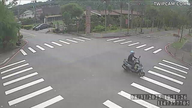 宜蘭縣道路 冬山鄉大埤路、梅湖路口(5)-全景(往梅花湖)