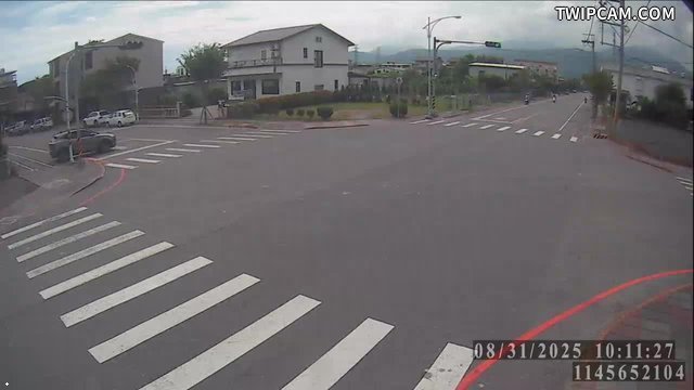 宜蘭縣道路 清溝夜市 冬山鄉清溝路、永安路口(4)-全景(往鹿安路)
