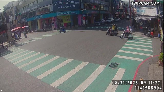 宜蘭縣道路 羅東夜市 羅東鎮興東路、民權路口(5)-全景(往屈辰氏)