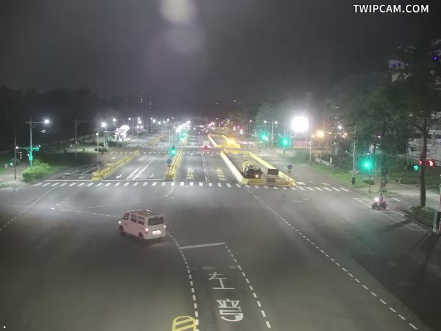 高雄市道路 鳥松區-澄清路與圓山路交岔路口