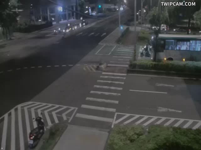 新北市道路 板橋區四川路、中央路 氣溫24℃