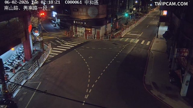 新北市道路 中和區南山路、興南路1段 距離296公尺