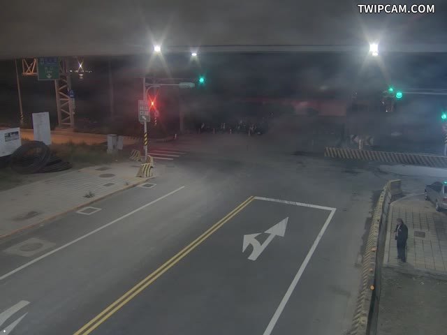 新北市道路 挖子尾街與忠孝路 氣溫25.6℃