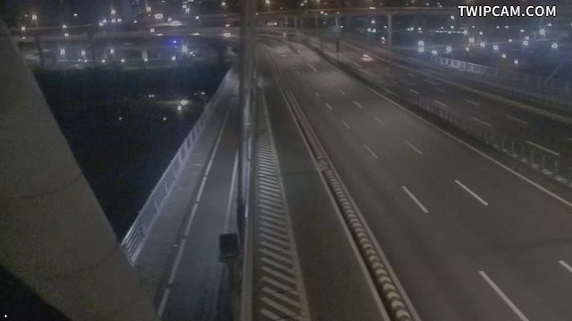 新北市道路 新北環快，北上斜張橋南側(人行步道) 距離970公尺