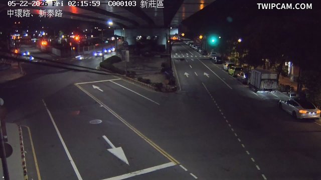 新北市道路 新莊區中環路、新泰路 距離1.1公里