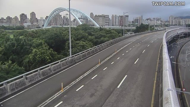 新北市道路 永和區環河西路一段85巷前(高架) 距離836公尺