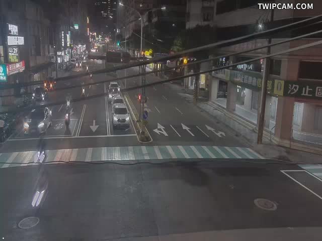 新北市道路 汐止區新台五路一段、新興路口 氣溫27.6℃