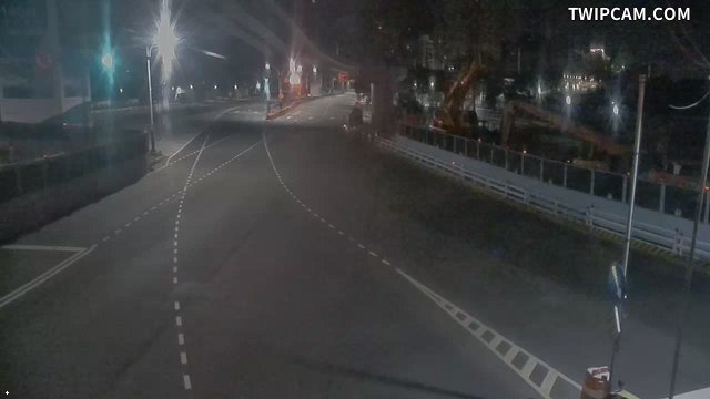 新北市道路 淡水區淡金路中正東路口 氣溫23.9℃