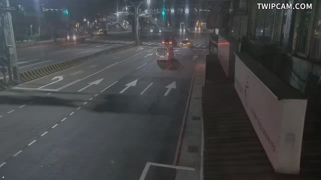 新北市道路 淡水區民生路民權路 氣溫23.9℃