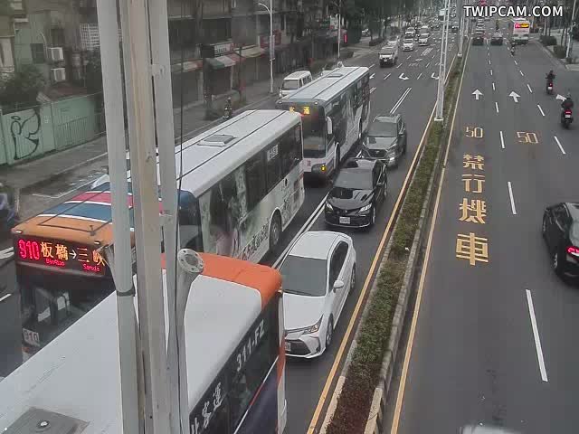 新北市道路 板橋區縣民大道與民權路