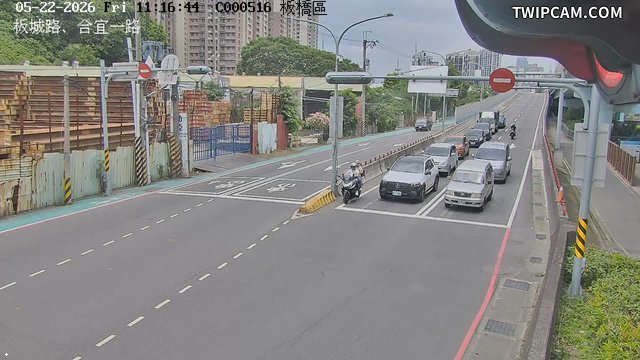 新北市道路 板城路、合宜一路 距離854公尺