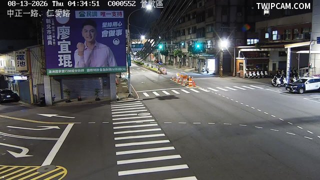 新北市道路 中正一路、仁愛路 距離888公尺