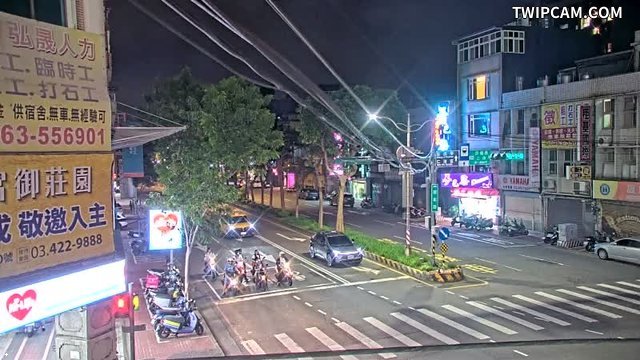 桃園市道路 (CCTV033)中壢區 環西路-民權路 氣溫28.5℃