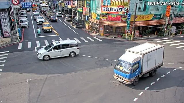 桃園市道路 (CCTV052)桃園區 民族路復興路口(橋上門架號誌桿) 距離874公尺