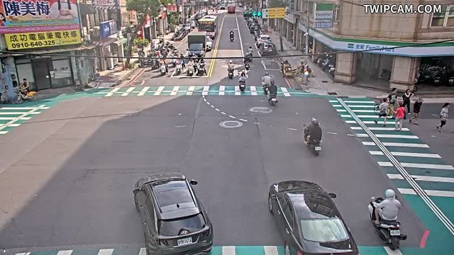 桃園市道路 (CCTV057)桃園區 春日路成功路口(分隔島旁號誌桿) 距離908公尺