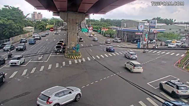 桃園市道路 金陵路台66線口(台66橋下或橋下路口號誌桿)