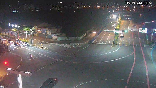 桃園市道路 大興西路二段與國際路二段旁路側(昇降桿)