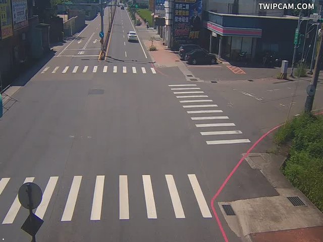桃園市道路 大竹北路與光華街路口
