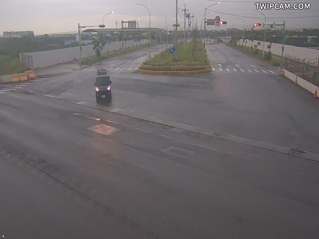 桃園市道路 中山南路二段與大竹南路口