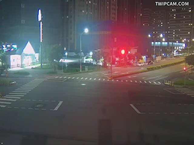 桃園市道路 (CCTV219)中壢區 領航南路四段與青昇路口 氣溫28.3℃