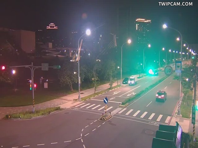 桃園市道路 (CCTV228)中壢區 公園路二段與洽溪路 氣溫28.3℃