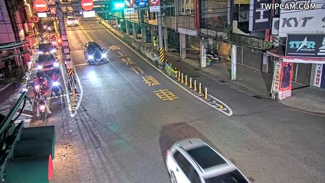桃園市道路 (CCTV074)中壢區 中山東路中北路口 氣溫28.8℃