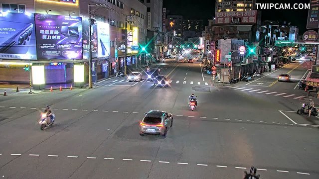 桃園市道路 (CCTV317)中壢區 中正路與民族路、明德路 氣溫28.5℃