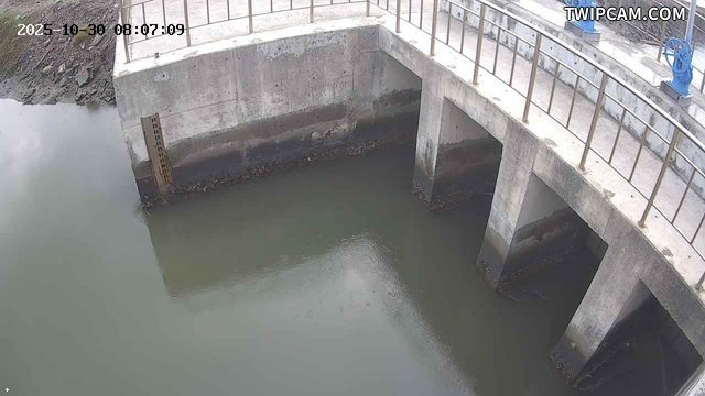 台南市道路 水利局 七股區19號水門(檢修中)