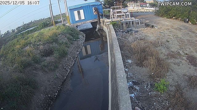 台南市道路 水利局 新頭港抽水站 氣溫21.4℃