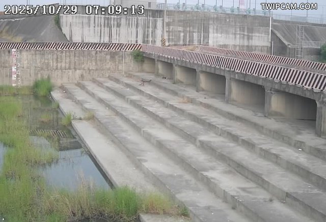 台南市道路 水利局 蘇厝滯洪池進水口 距離1.2公里
